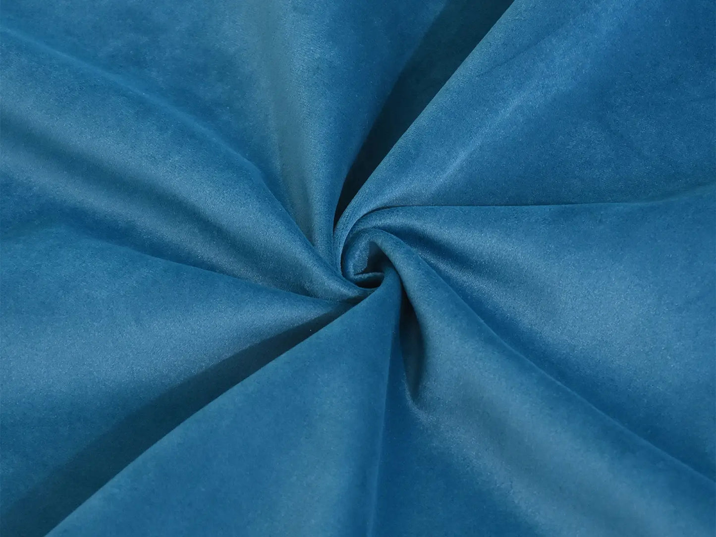 Deluxe Cloud Blue 3-Seater Modular U-Shaped Sectional | 5-Piece (includes 2 ottomans), Velvet Fabric, Storage Ottoman