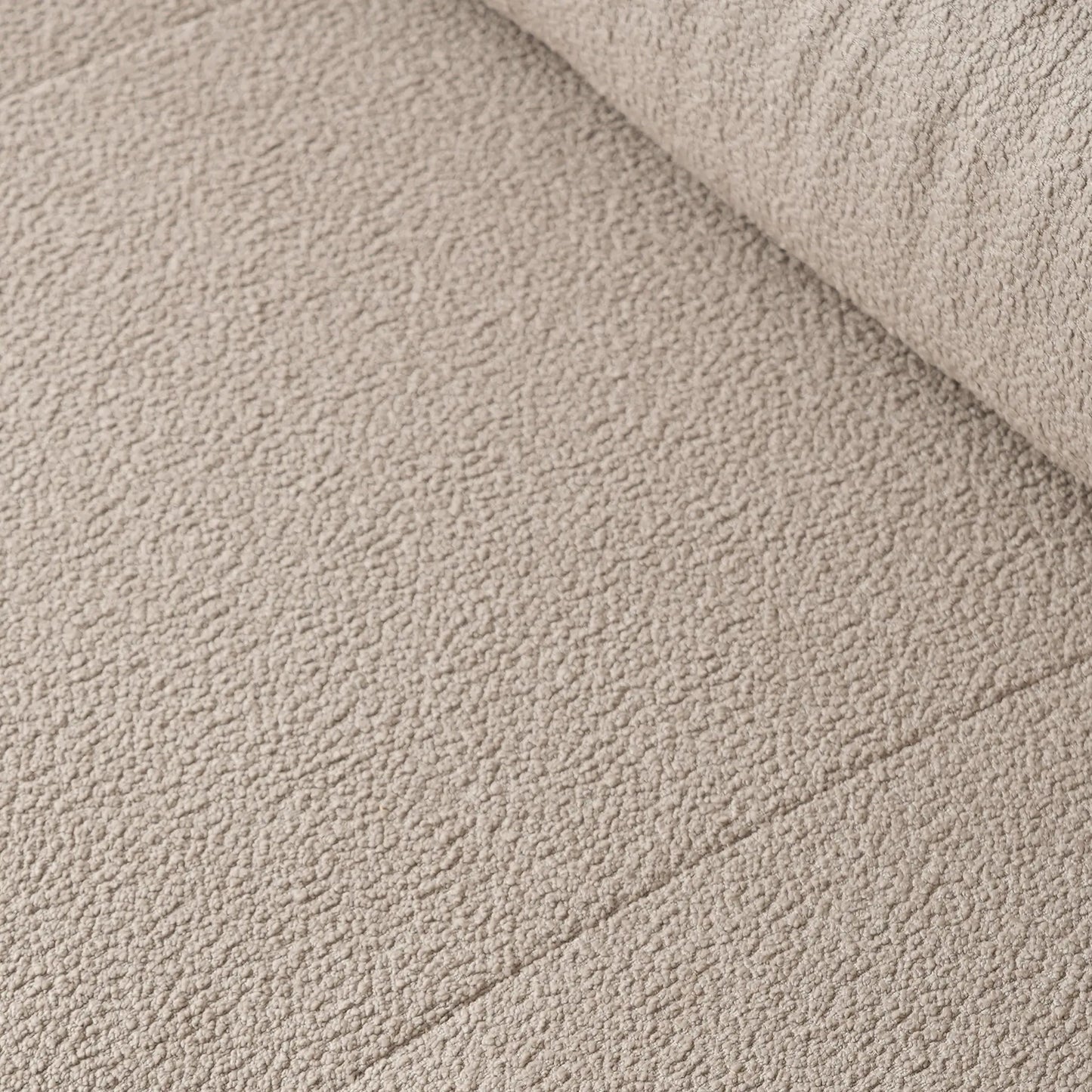 Matrix Italian Modular Sofas | Light Brown Teddy Velvet Couch Sectionals 3-seaters