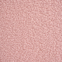 Essential Cloud Boneless Sofas | 1-Piece Teddy Velvet Pink Loveseats 3-Seater