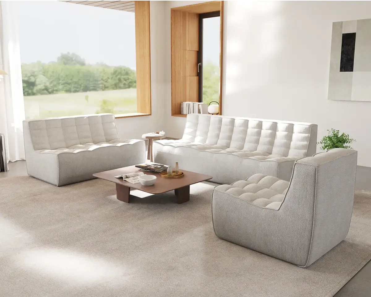 Caterpillar Classic Armless Sofa