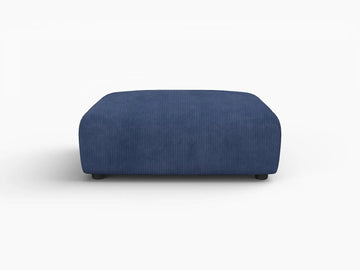 Matrix Modern Modular Sofa Covers | Blue Corduroy Sofa Covers for with 1-Ottoman