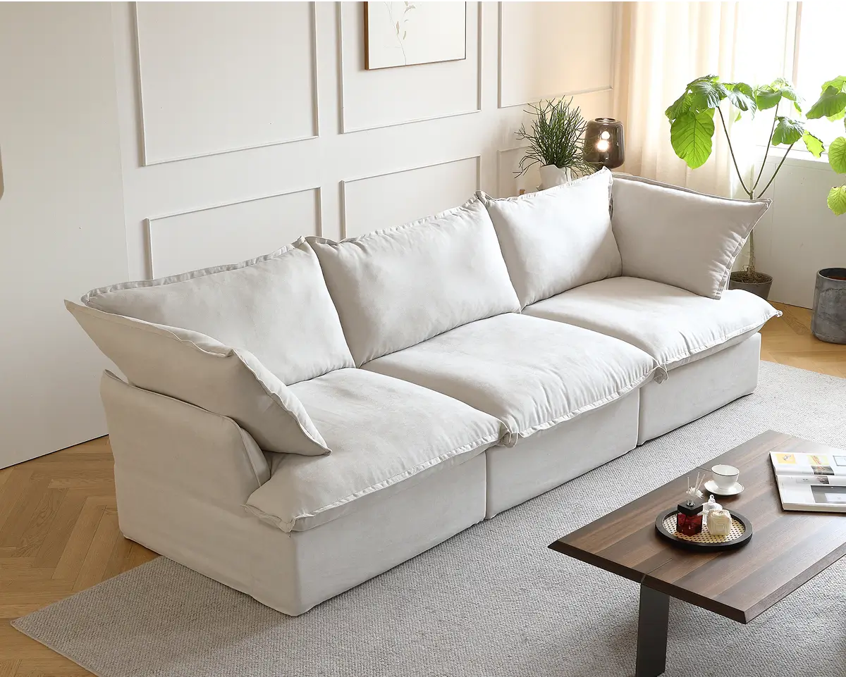 Sky Classic Linen Cloud Sofa