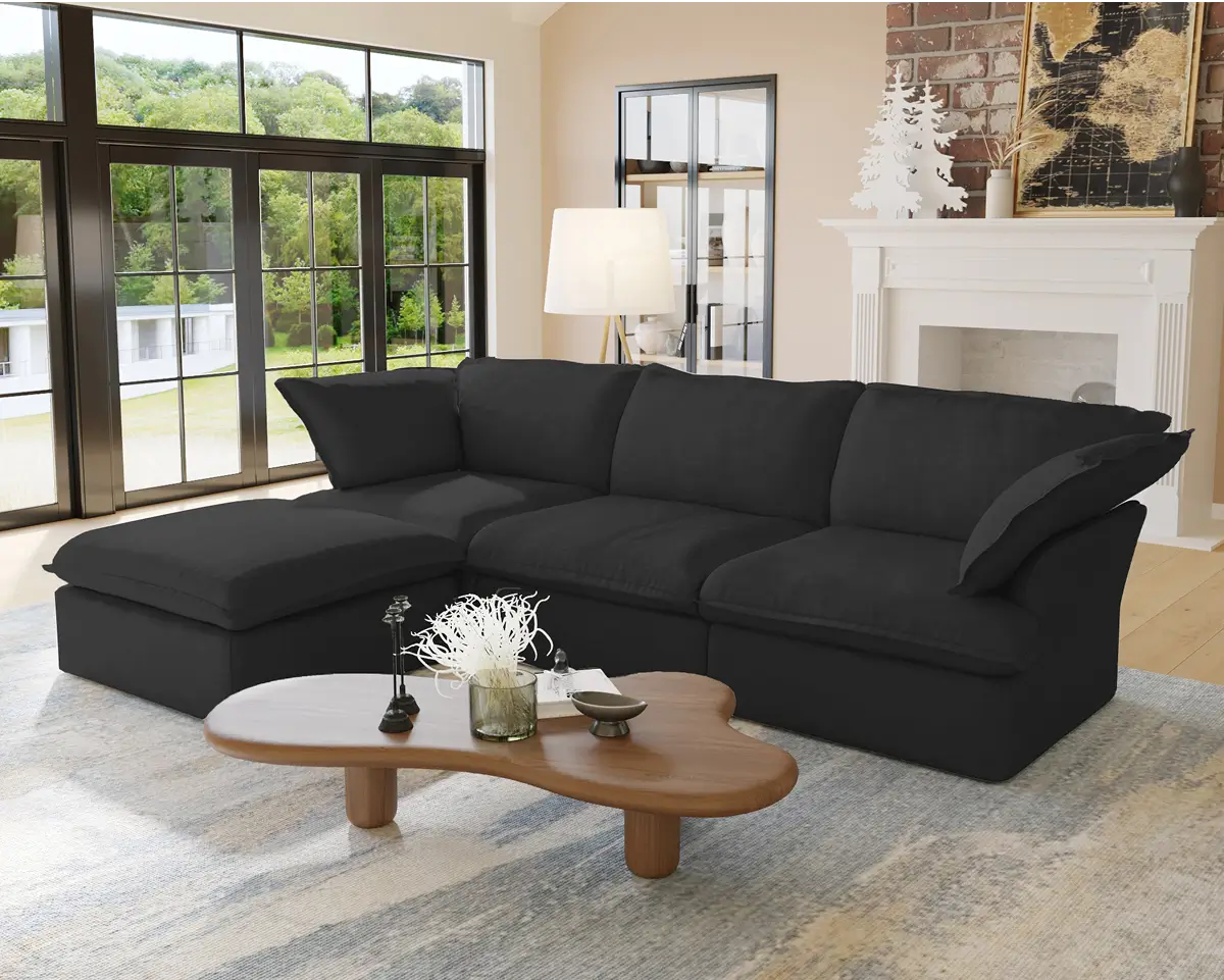 Sky Classic Linen Cloud Sofa