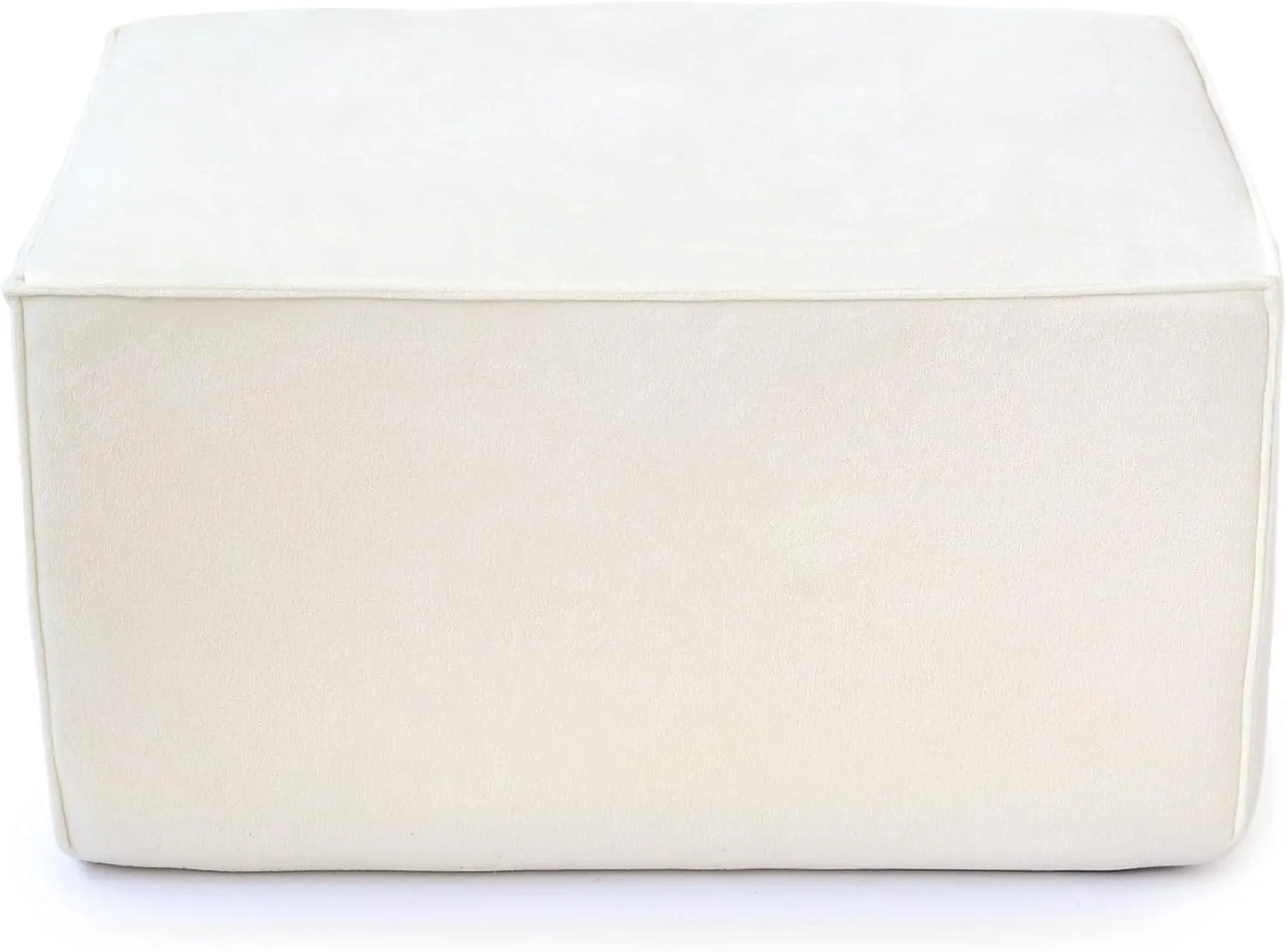Matrix Classic Sectional Sofas | Beige Corduroy Ottomans