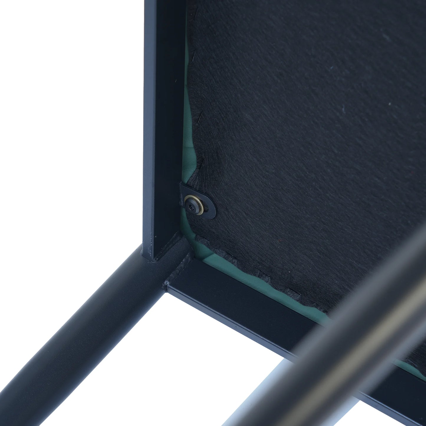 Vegan Full Back Dining Chair | White Seat Set of 2