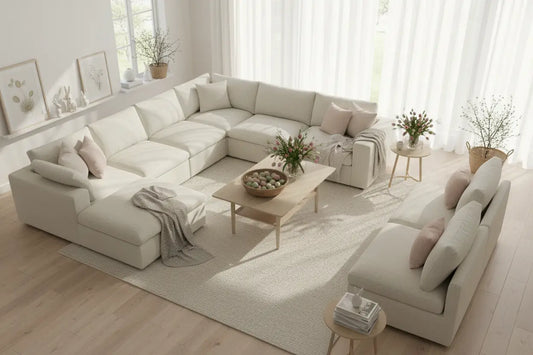 Modular Sofa Layout Ideas for Easter Hosting