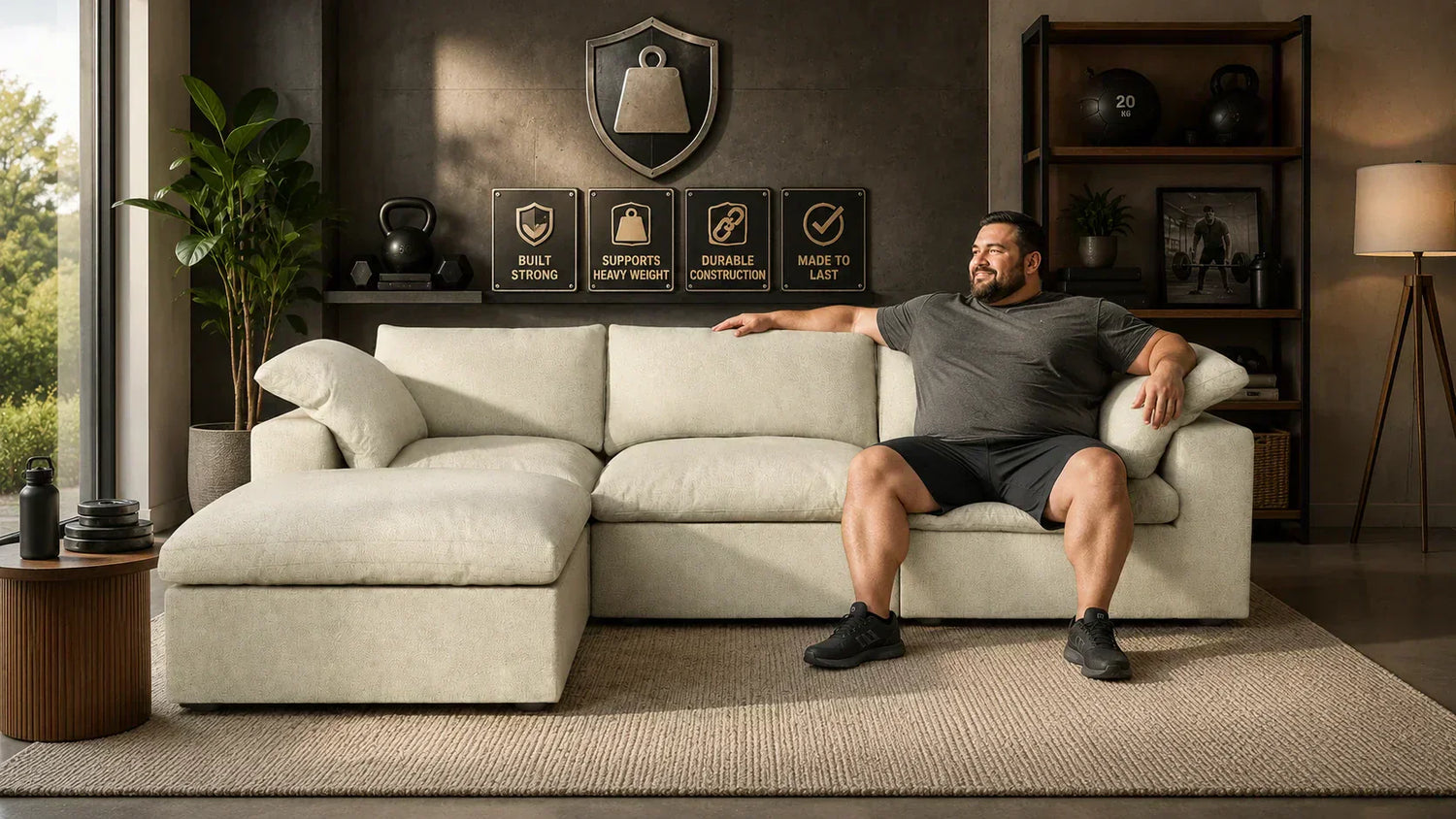 Best Sofas for Heavy People: 7 Strong Picks That Last