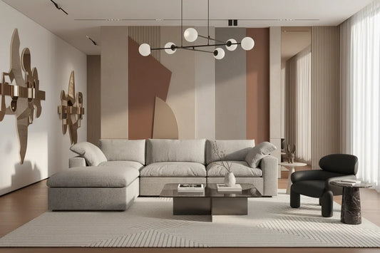 Best Stylish Grey Curved Sofas Available Online WJS Home