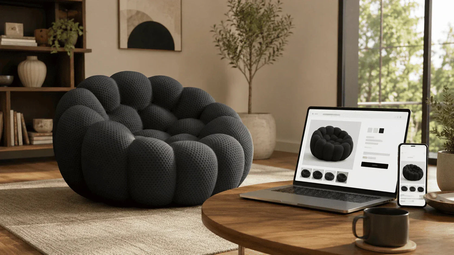 What to Know Before Buying a Frameless Couch Online