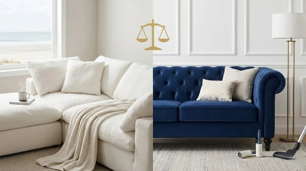 Cloud Couch vs. Traditional Sofa Tested by Comfort Maintenance _ Value WJS Home