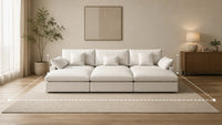 How Do I Choose the Right Size of Pit Sectional for My Living Room?