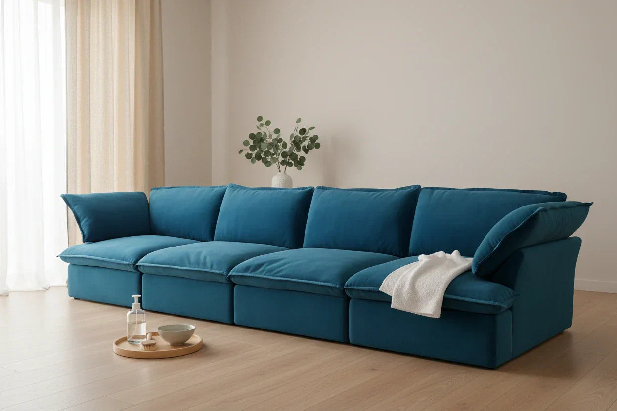 How to Clean a Velvet Sofa Without Damage