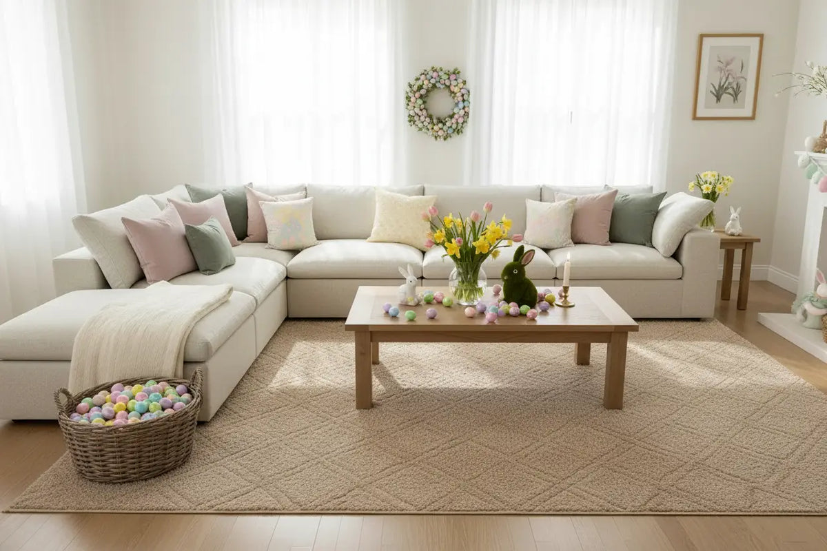 How to Get Your Living Room Ready for Easter Gatherings