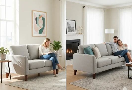 Which One to Buy? Loveseat vs  Sofa