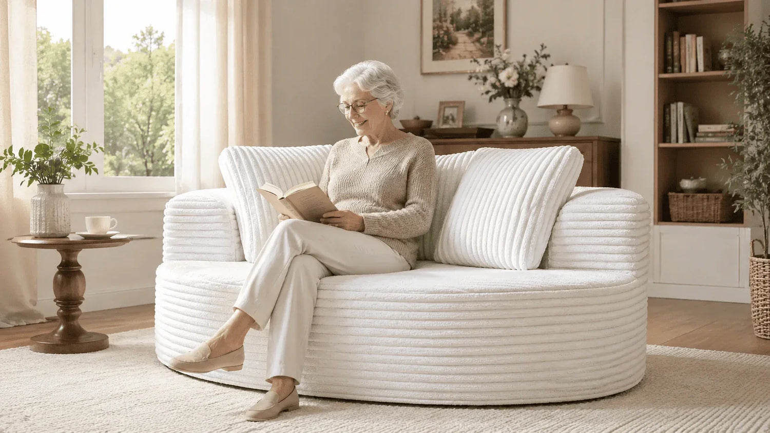 Are Frameless Sofas Good for Seniors?