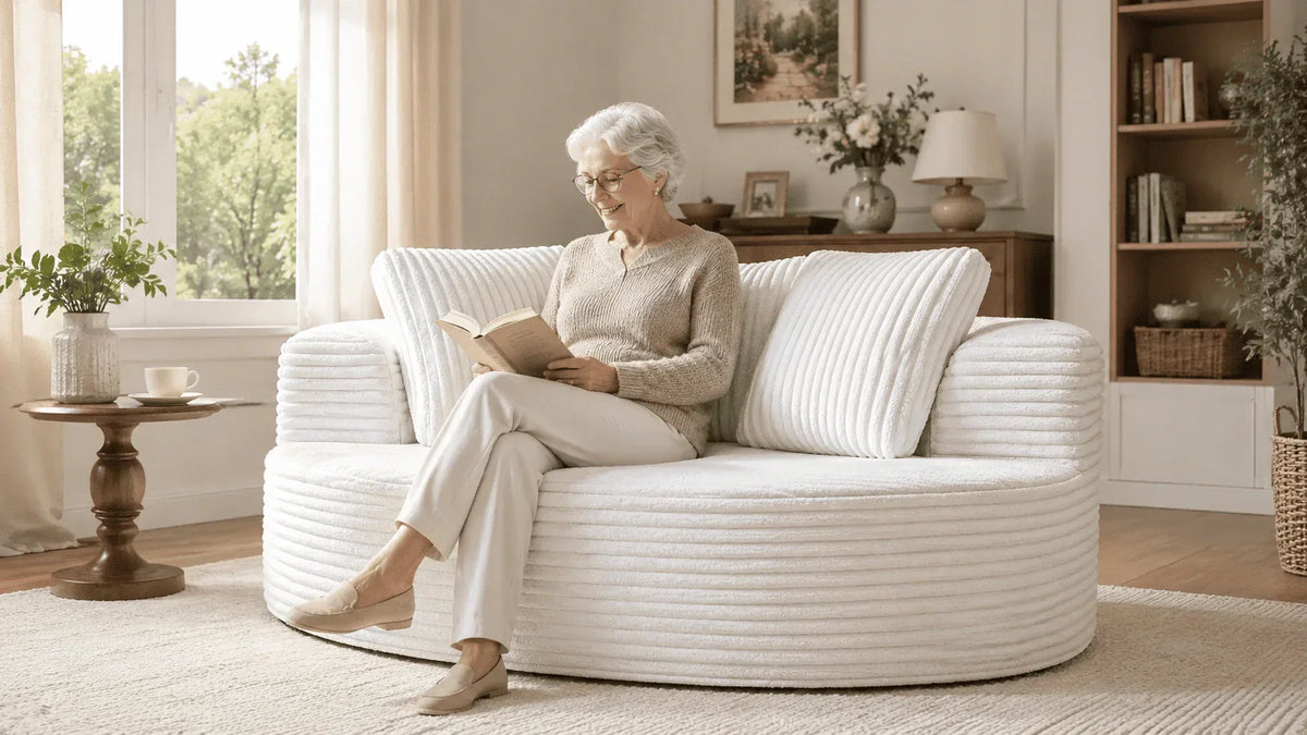 Are Frameless Sofas Good for Seniors?