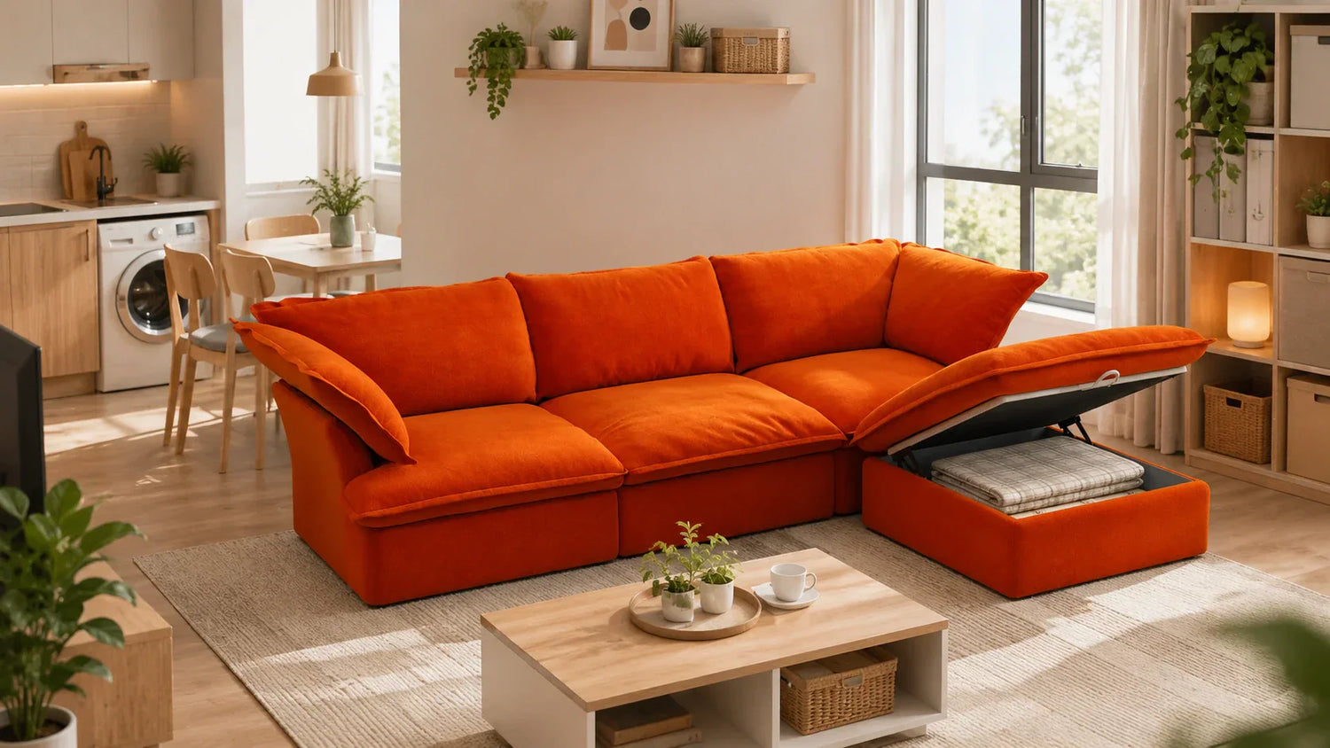 Sofa with Storage Ottoman: Is It Worth It for Small Homes?