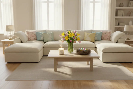 How to Get Your Living Room Ready for Easter Gatherings