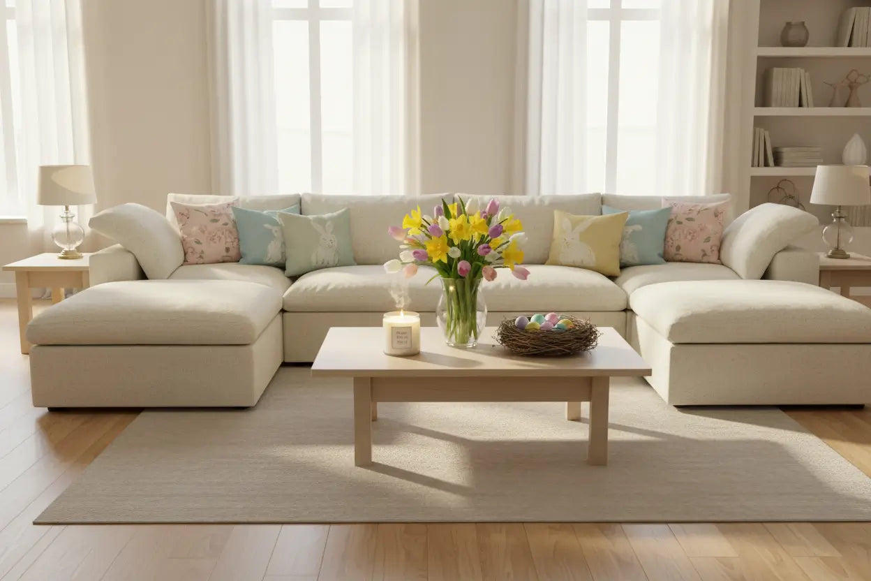 How to Get Your Living Room Ready for Easter Gatherings