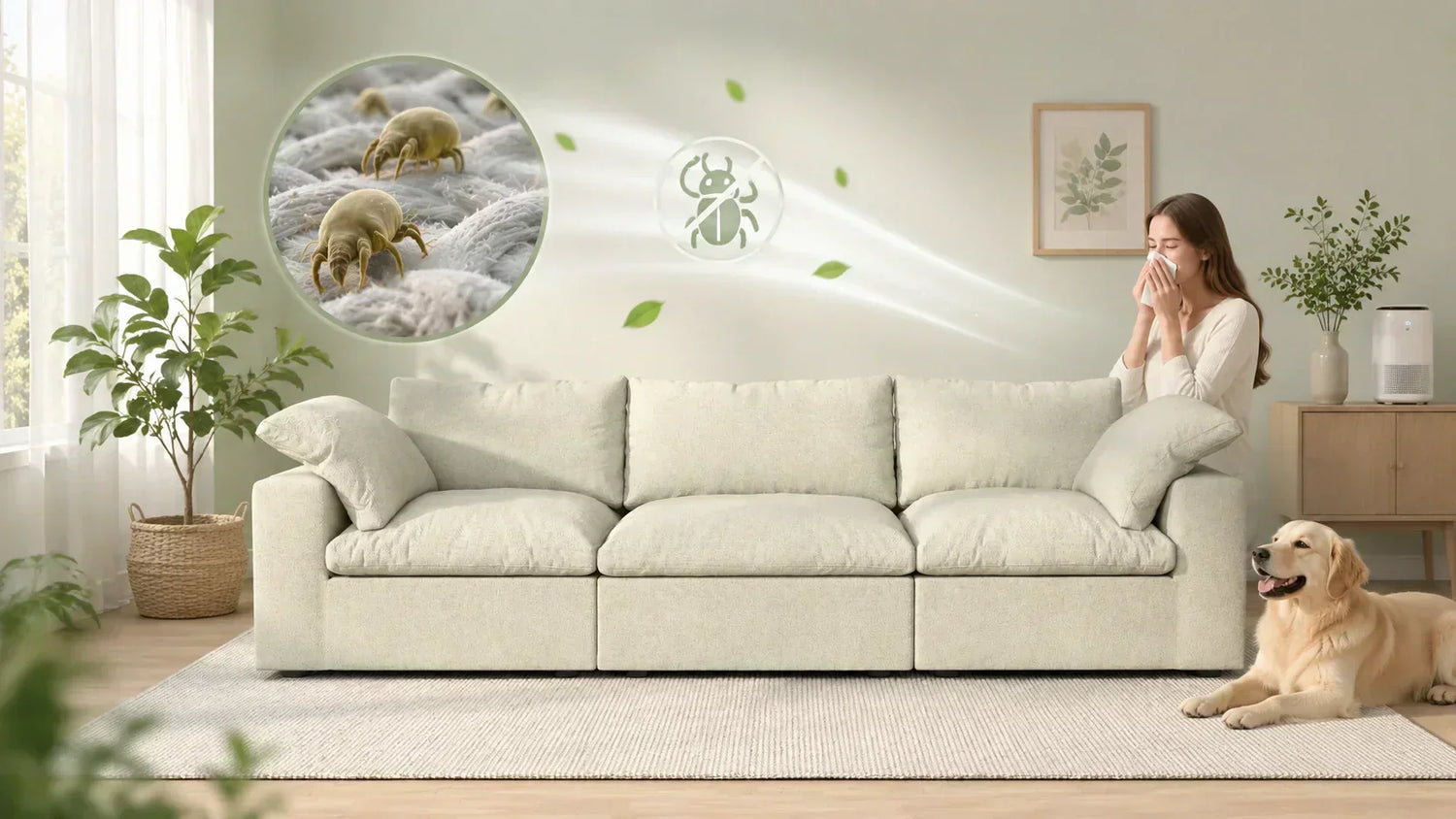 Washable Sofa for Allergy Sufferers: Does It Actually Help?