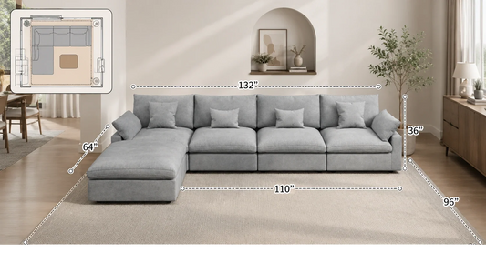 What Size Sectional Sofa Do I Need? Room-by-Room Guide