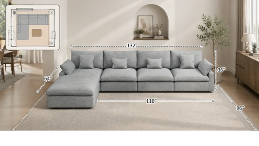 What Size Sectional Sofa Do I Need? Room-by-Room Guide