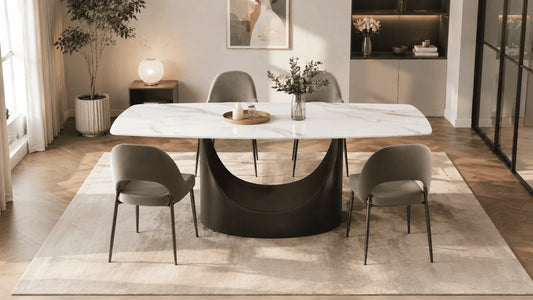 White gloss dining table small dining room clearance setup