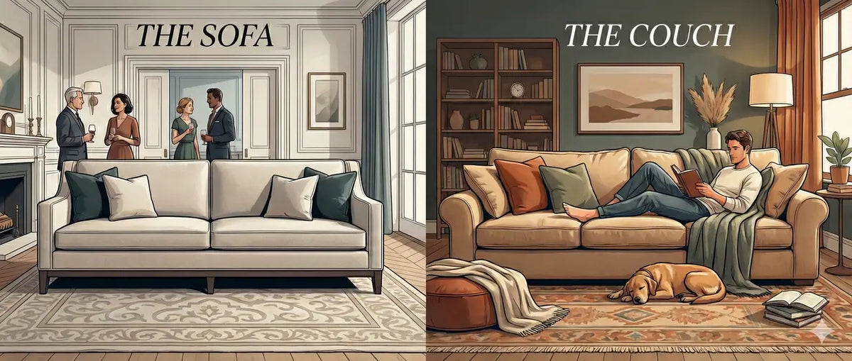 What's the Difference Between a Sofa and a Couch?