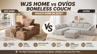 WJS Home vs Ovios Boneless Couch: Which Wins?