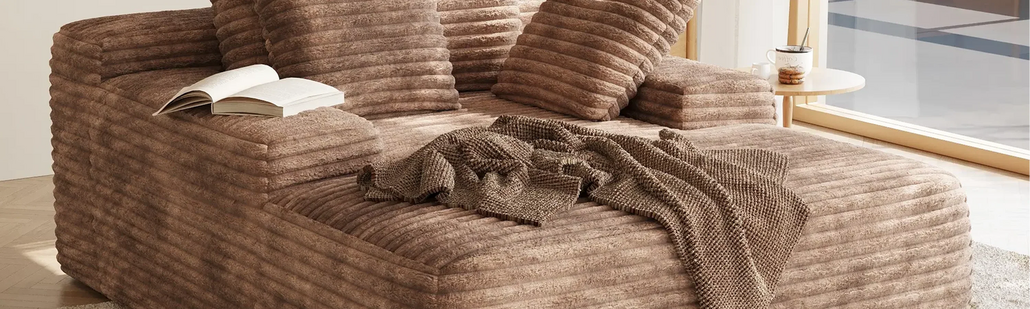 Chaise Boneless Sofas