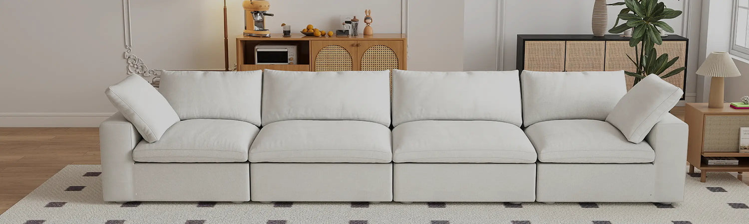 4-Seaters Sofas