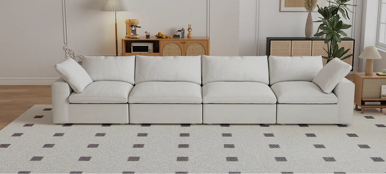4-Seaters Sofas