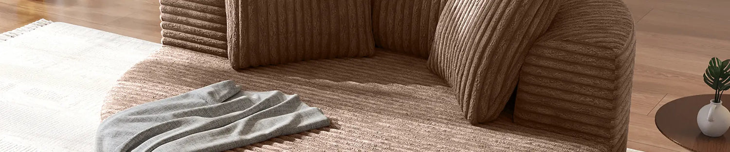 Round Boneless Couch