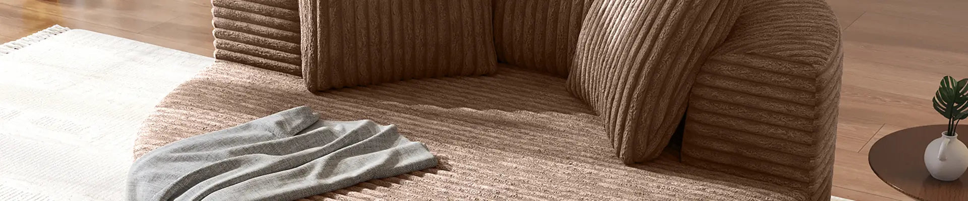 Round Boneless Sofa-Essential Series
