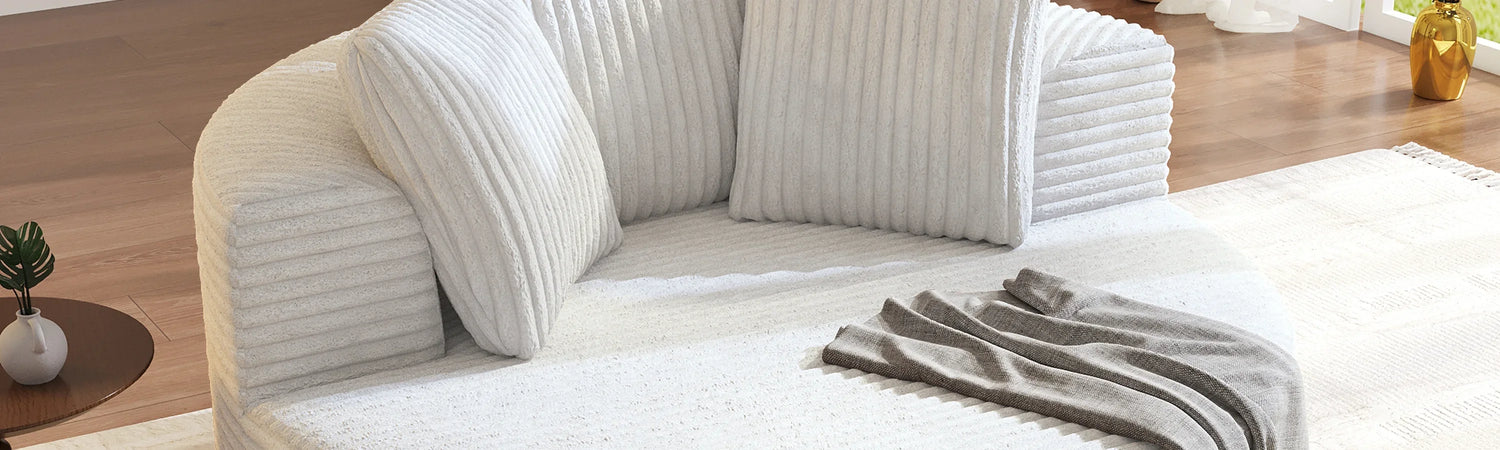 Round Boneless Sofas