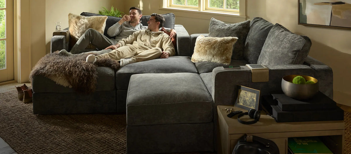 Lovesac Sactional U-Shape Couch Best for Families & Pets