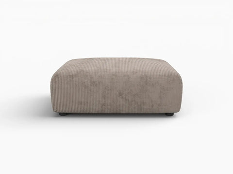 Matrix Modern Modular Sofas Covers | Modern Brown Corduroy Sofa Cover for Ottoman