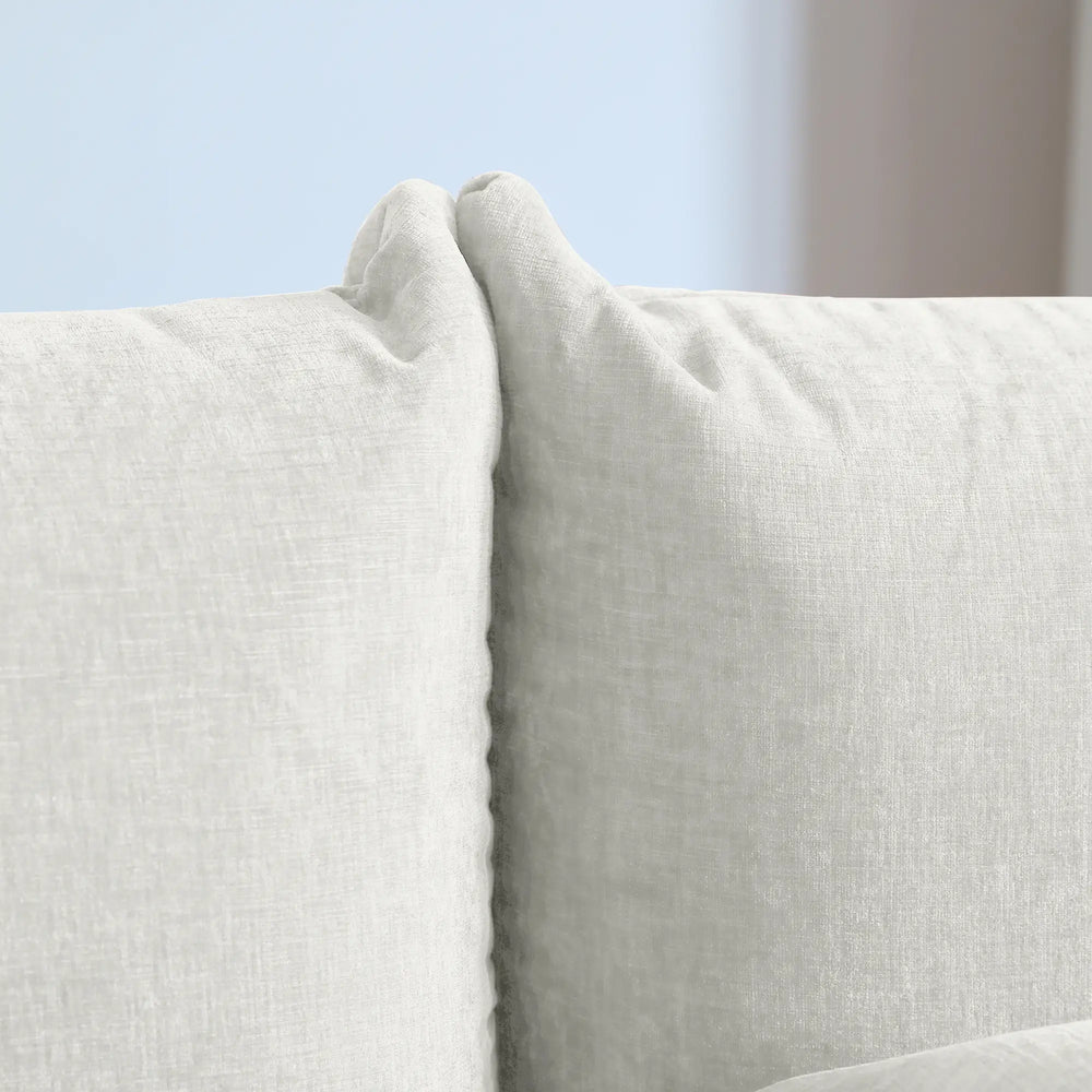 Matrix Modern Sectional Sofas | Beige Chenille Loveseats 2-seaters