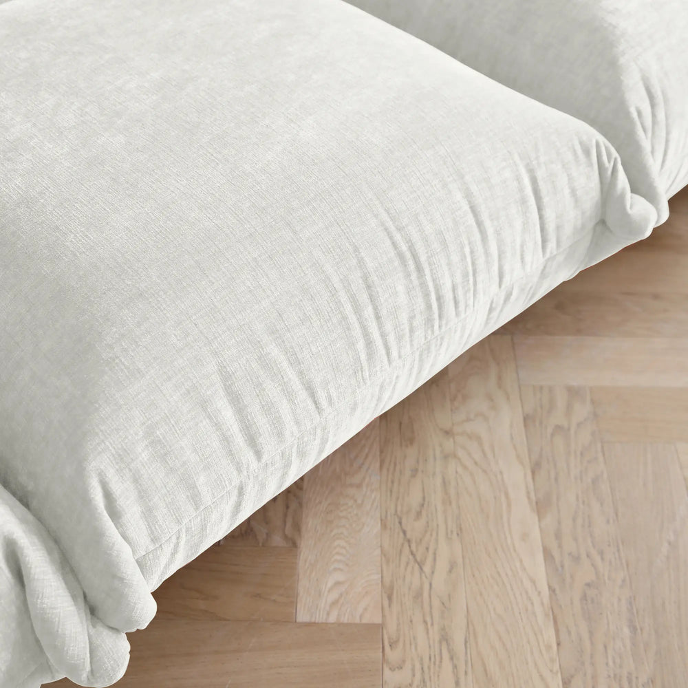 Matrix Modern Sectional Sofas | Beige Chenille Loveseats 2-seaters