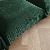 Matrix Modern Sectional Sofas | Green Chenille Loveseats 2-seaters