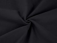 Deluxe Linen Cloud Sectional Sofas Covers | Black Linen and Cotton Sofa Cover for 3-Seater with 3-Ottoman