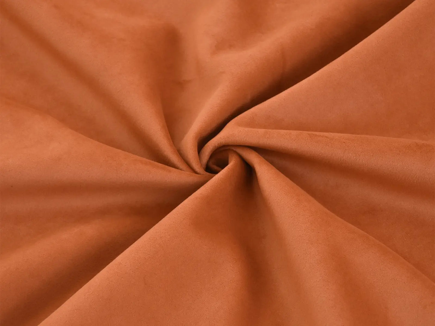 Deluxe Cloud Dark Orange 4-Seater Sofa Set | 5-Piece (includes 1 ottoman), Velvet Fabric, Storage Ottoman