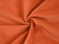 Deluxe Cloud Orange 4-Seater Sofa with Storage | 5-Piece (includes 1 ottoman), Velvet Fabric, Washable Covers