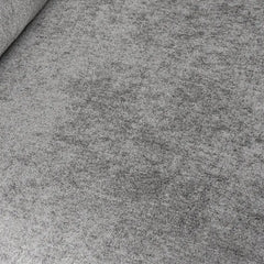 Deluxe Premium Cloud Sectional Sofas Covers | Light Grey Cotton and Linen Sofa Cover for 3-Seater With 2 Ottomans