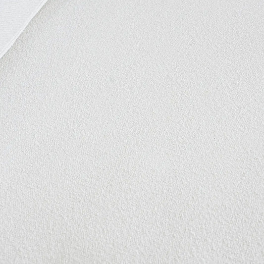 Deluxe Premium Cloud Sectional Sofas Covers | White Cotton and Linen Sofa Cover for 4-Seater With 2 Ottomans