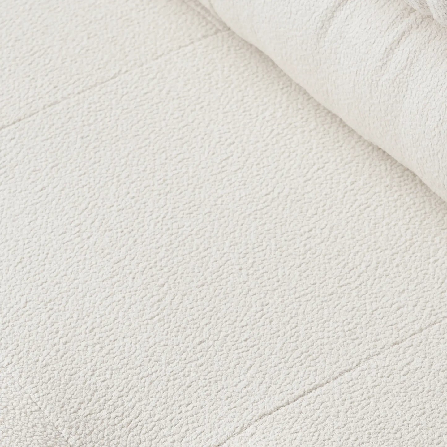 Matrix Italian Modular Sofas | Beige Teddy Velvet U shaped Sectionals 4-seaters