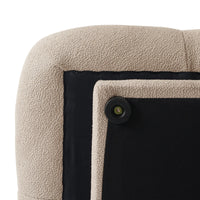 Matrix Italian Modular Sofas | Light Brown Teddy Velvet Couch Sectionals 3-seaters