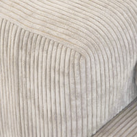 Matrix Modern Modular Sofas | Beige Corduroy Couch Sectionals 4-seaters
