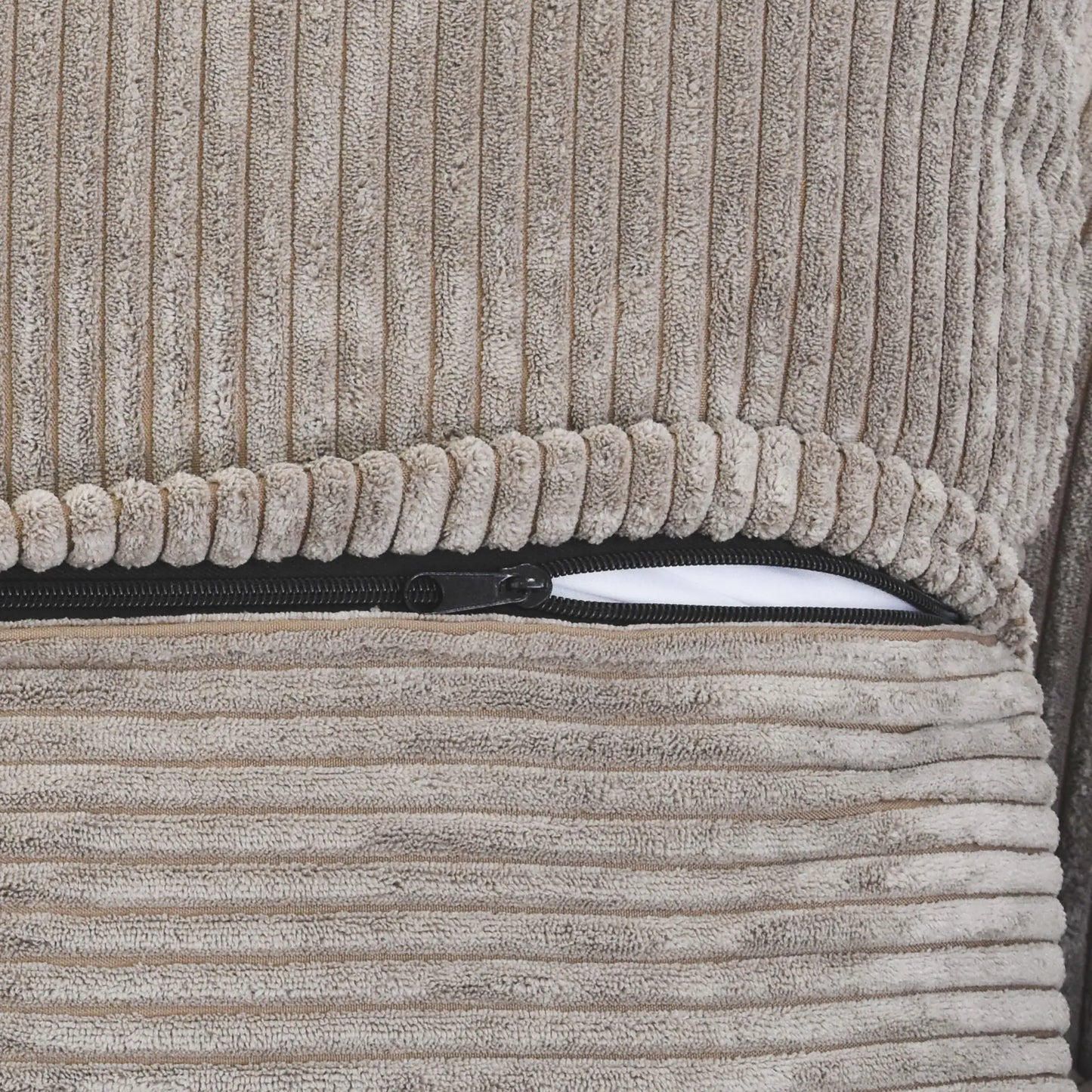 Matrix Modern Modular Sofas | Brown Corduroy U shaped Sectionals 6-seaters