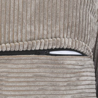 Matrix Modern Modular Sofas | Brown Corduroy U shaped Sectionals 6-seaters